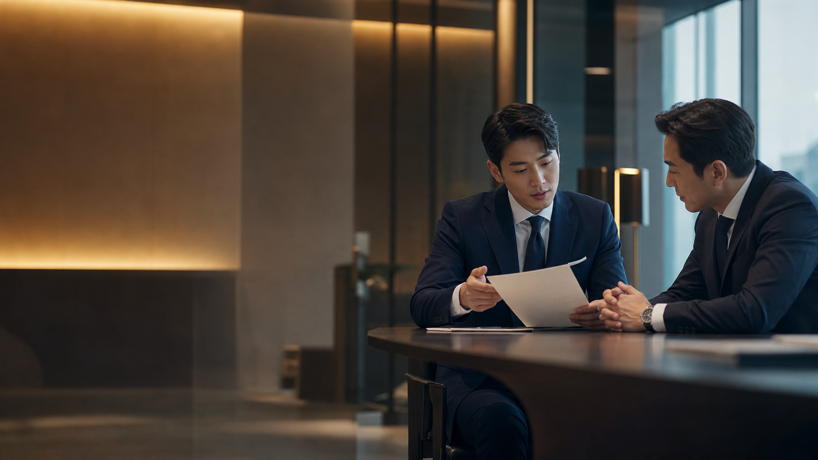 기업심사관, 다시 연락하지 않아도 되는 자리